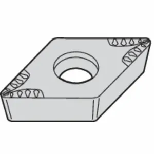 WIDIA DCMT432MU Diamond Turning Insert, Dcmt Insert, Neutral, 3/16 Inch Thick, 1/32 Inch Corner Radius | CV3JYJ 433X52