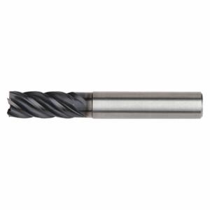 WIDIA 57N806002MT Square End Mill, Non-Center Cutting, 5 Flutes, 6 mm Milling Dia, 13 mm Length Of Cut | CV3BNJ 48LC39