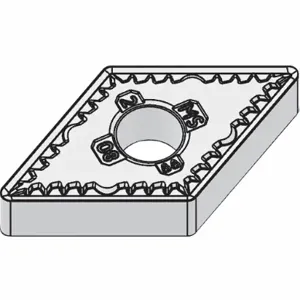 WIDIA DNMG443MS Diamond Turning Insert, Dnmg Insert, Neutral, 1/4 Inch Thick, 3/64 Inch Corner Radius | CV3KGB 433Z27