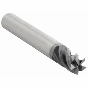 WIDIA 5V1E07002ST Square End Mill, Center Cutting, 5 Flutes, 1/4 Inch Milling Dia, 1 1/8 Inch Length Of Cut | CV3BQE 430F51