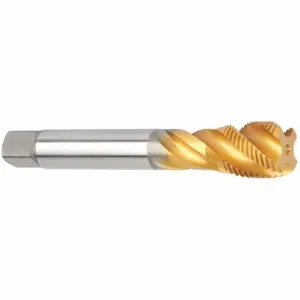 WIDIA VTSFT8606 Pipe And Conduit Thread Tap, 1/4-19 Thread Size, 37/64 Inch Thread Length, Taper, Tin | CT9PMF 445D02