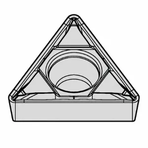 WIDIA TCMT2151FP WP20TT Triangle Turning Insert, 1/4 Inch Inscribed Circle, Neutral, Fp Chip-Breaker | CV3LPZ 274LC2