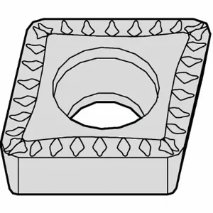 WIDIA CCMT431MU Diamond Turning Insert, Ccmt Insert, Neutral, 3/16 Inch Thick, 1/64 Inch Corner Radius | CV3MTN 274KL1