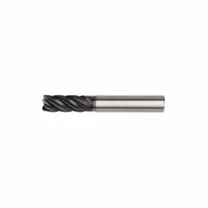 WIDIA 57N8100R4TK Corner Radius End Mill, 5 Flutes, 10 mm Milling Dia, Straight | CV2HUV 287PR4