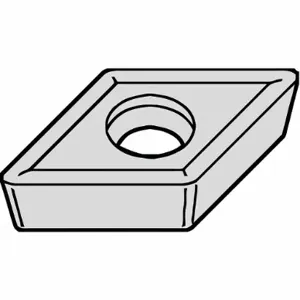 WIDIA CCMT120408 Diamond Turning Insert, Ccmt Insert, Neutral, 3/16 Inch Thick, 1/32 Inch Corner Radius | CV3HZQ 273PT9