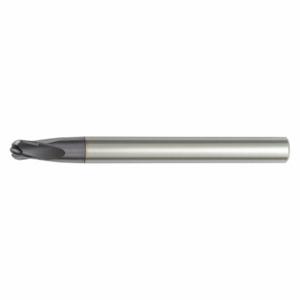 WIDIA 705002001RT Ball End Mill, Carbide, 2 mm Milling Dia, 2 mm Length Of Cut, 63 mm Overall Length | CV2CFW 48LE82