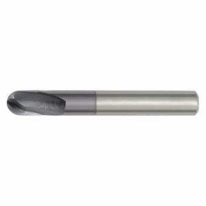 WIDIA 715108003RT Ball End Mill, 8 mm Milling Dia, 8 mm Length Of Cut, Non-Coolant Through | CV2CER 48LF47