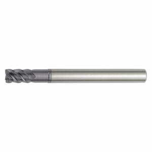 WIDIA 75N504022LT Corner Radius End Mill, 4 mm Milling Dia, 6 mm Length Of Cut, 0.25 mm Corner Radius | CV2GCL 48LG25