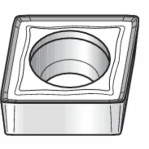 WIDIA CCMT3252MW Diamond Turning Insert, Ccmt Insert, Neutral, 5/32 Inch Thick, 1/32 Inch Corner Radius | CV3JCM 433X37