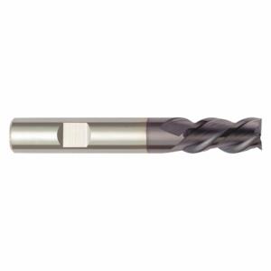WIDIA D503040C2W Square End Mill, Center Cutting, 3 Flutes, 4 mm Milling Dia, 54 mm Overall Length | CV3AFR 287TR7