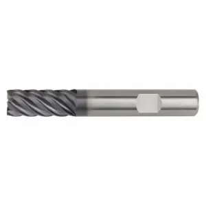 WIDIA D50708003W Square End Mill, Center Cutting, 6 Flutes, 8 mm Milling Dia, 12 mm Length Of Cut | CV3BPC 48LM71