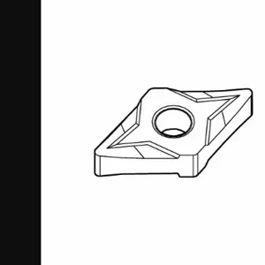 WIDIA DNMP431SM Diamond Turning Insert, Dnmp Insert, 3/16 Inch Thick, 1/64 Inch Corner Radius | CV3KLA 273UA0