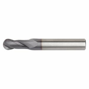 WIDIA 40010400T012 Ball End Mill, 4 mm Milling Dia, 12 mm Length Of Cut, 50 mm Overall Length, Individual | CV2BYZ 48JW40