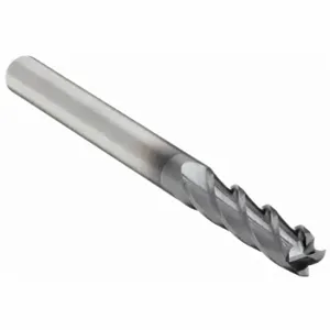 WIDIA I4C0250T075R Corner Chamfer End Mill, 1/4 Inch Milling Dia, 2 1/2 Inch Overall Length | CV2DLD 48HC54