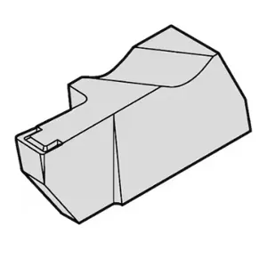 WIDIA NGD2M200LK Parting And Grooving Insert, 2 Insert Size, Left Hand, 2 Seat Size, 2.00 mm Max. Grooving | CR4WNW 273VU5