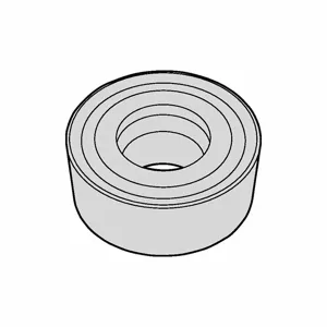 WIDIA RCMT1204M0 Turning Insert, 0.472 Inch Inscribed Circle, Neutral | CV3MDW 433L04