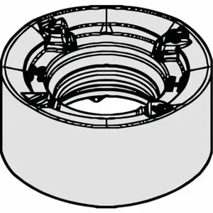 WIDIA RNPJ10T3M0SMH Round Milling Insert, 0.3937 Inch Inscribed Circle, 0.1547 Inch Thick | CV2TAA 274EH8