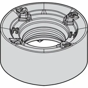 WIDIA RNPJ10T3M0SMH Round Milling Insert, 0.3937 Inch Inscribed Circle, 0.1547 Inch Thick | CV2RZZ 444W61