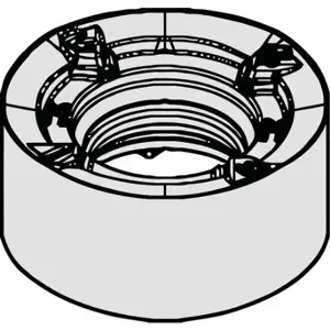 WIDIA RNPJ10T3M0SMM Round Milling Insert, 0.3937 Inch Inscribed Circle, 0.1548 Inch Thick, Chip-Breaker | CV2TAK 274LJ2