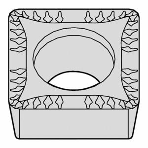 WIDIA SCMT432MU WM25CT Square Turning Insert, 1/2 Inch Inscribed Circle, Neutral, 1/32 Inch Corner Radius | CV3MTA 274KG4