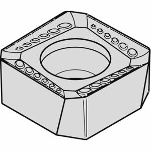 WIDIA SNKT535AZR31 Square Milling Insert, 5/8 Inch Inscribed Circle, 0.2188 Inch Thick | CV2TKH 274HP1