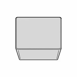 WIDIA SPUN120312 Diamond Turning Insert, Neutral, 11 Degree Clearance Angle | CV3KNV 273PL5