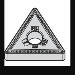 WIDIA TNMG332ML WP25CT Triangle Turning Insert, 3/8 Inch Inscribed Circle, Neutral, Ml Chip-Breaker | CV3LXH 433M70