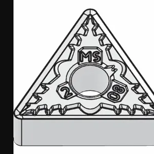 WIDIA TNMG331MS WU10HT Triangle Turning Insert, 3/8 Inch Inscribed Circle, Neutral, Ms Chip-Breaker | CV3LYA 433Z41