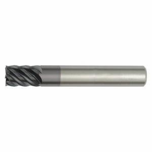 WIDIA TR4S1716006 Square End Mill, Center Cutting, 6 Flutes, 5/8 Inch Milling Dia, 2 1/4 Inch Length Of Cut | CV3BLT 48GU41