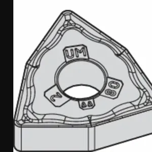 WIDIA WNMG432UM WP25CT Turning Insert, 1/2 Inch Inscribed Circle, Neutral, 3/16 Inch Thick, Um Chip-Breaker | CV3MJJ 433X72