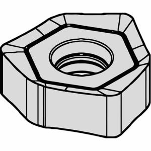 WIDIA XNGJ0704ANENLD3W Hexagon Milling Insert, 1/2 Inch Inscribed Circle, 0.0510 Inch Corner Radius | CV2PVF 274LC0