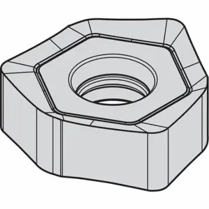 WIDIA XNGJ0704ANFNLDJ3W Hexagon Milling Insert, 1/2 Inch Inscribed Circle, 0.0510 Inch Corner Radius | CV2PVH 444V35