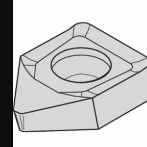 WIDIA XNKT1205AZTR12 Square Milling Insert, 1/2 Inch Inscribed Circle, 1.30 mm Corner Radius, 0.2030 Inch Thick | CV2TGT 444R82