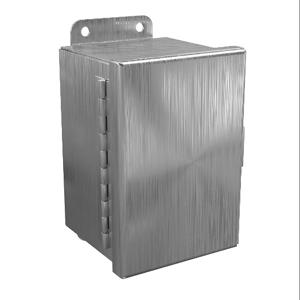 WIEGMANN BN4060404CHSSA Enclosure, 6 x 4 x 4 Inch Size, Wall Mount, 316L Stainless Steel | CV6PKT