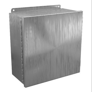 WIEGMANN BN4121206CHSSA Enclosure, 12 x 12 x 6 Inch Size, Wall Mount, 316L Stainless Steel | CV6PMR