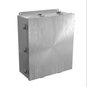 WIEGMANN BN4161406SSA Enclosure, 16 x 14 x 6 Inch Size, Wall Mount, 316L Stainless Steel | CV6PNR