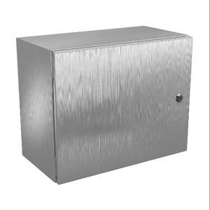 WIEGMANN N412162010SSAC Enclosure, 16 x 20 x 10 Inch Size, Wall Mount, 316L Stainless Steel | CV6PTG