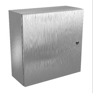 WIEGMANN N412202008SSAC Enclosure, 20 x 20 x 8 Inch Size, Wall Mount, 316L Stainless Steel | CV6PUJ