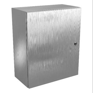 WIEGMANN N412242010SSAC Enclosure, 24 x 20 x 10 Inch Size, Wall Mount, 316L Stainless Steel | CV6PVQ