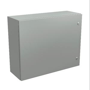 WIEGMANN N412243010CLG Enclosure, 24 x 30 x 10 Inch Size, Wall Mount, Carbon Steel, Ral 7035 Light Gray | CV6PXE