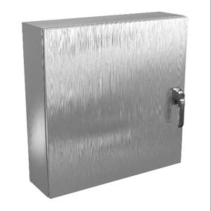 WIEGMANN N412303008SSA3PTC Enclosure, 30 x 30 x 8 Inch Size, Wall Mount, 316L Stainless Steel | CV6PYM