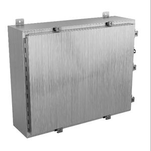 WIEGMANN SSN4243008A Enclosure, 24 x 30 x 8 Inch Size, Wall Mount, 316L Stainless Steel | CV6RJE