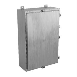 WIEGMANN SSN4302008 Enclosure, 30 x 20 x 8 Inch Size, Wall Mount, 304 Stainless Steel | CV6RJH