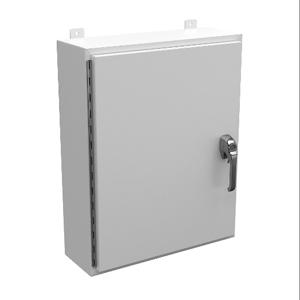 WIEGMANN SSN43024083PTW Enclosure, 30 x 24 x 8 Inch Size, Wall Mount, 304 Stainless Steel, White | CV6RJL