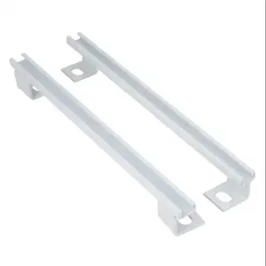 WIEGMANN WA16NTMA2 Enclosure Terminal Bracket, 13 Inch Length, Vertical Or Horizontal Mount, White, Pack Of 2 | CV6MZN