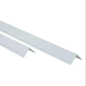 WIEGMANN WA60rp24F5 Enclosure Full-Length Rack Mounting Angle, White, Polyester Powder Finish, Pack Of 2 | CV6LPJ