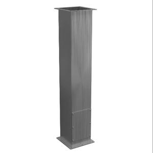 WIEGMANN WA66CCOLSS Straight Pedestal Column, 304 Stainless Steel, 6 x 6 x 35 Inch Size | CV6NKW
