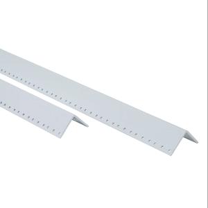 WIEGMANN WA72rp24F5 Enclosure Full-Length Rack Mounting Angle, White, Polyester Powder Finish, Pack Of 2 | CV6LPL