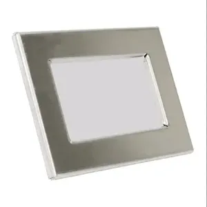 WIEGMANN WAPWK0503SS Enclosure Window, 5 x 3 Inch Window, Makrolon Polycarbonate, 7.50 x 5.50 Inch Frame | CV6XXT