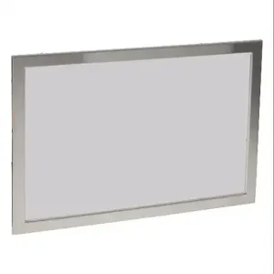 WIEGMANN WAPWK2315SS Enclosure Window, 23 x 15 Inch Window, Makrolon Polycarbonate | CV6XXZ